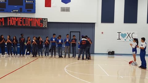 Homecoming Pep Rally, October 6, 2016.