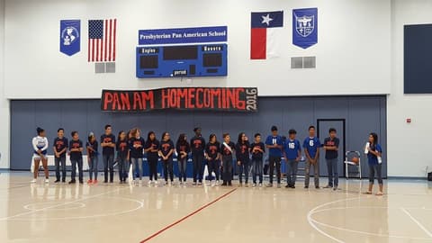 Homecoming Pep Rally, October 6, 2016.