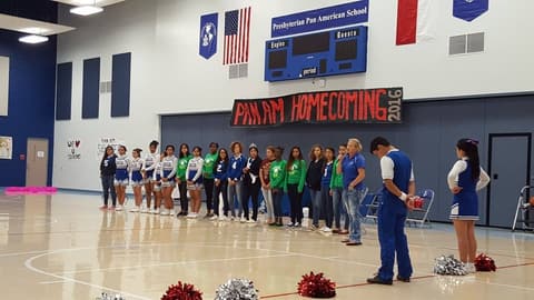 Homecoming Pep Rally, October 6, 2016.