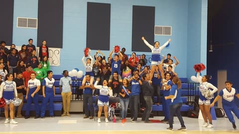 Homecoming Pep Rally, October 6, 2016.