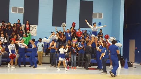 Homecoming Pep Rally, October 6, 2016.