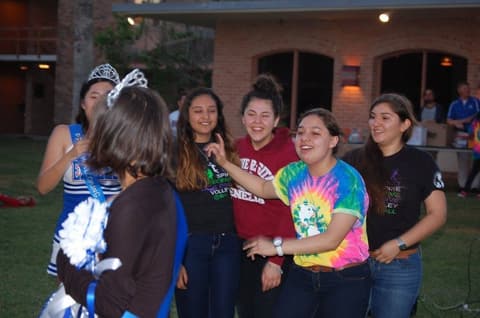 Homecoming Bonfire & Senior Blessing, October 6, 2016.