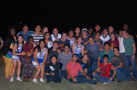 Homecoming Bonfire & Senior Blessing, October 6, 2016.