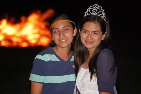 Homecoming Bonfire & Senior Blessing, October 6, 2016.