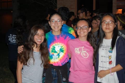 Homecoming Bonfire & Senior Blessing, October 6, 2016.