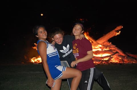 Homecoming Bonfire & Senior Blessing, October 6, 2016.