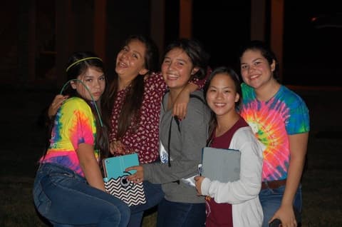 Homecoming Bonfire & Senior Blessing, October 6, 2016.