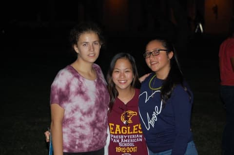 Homecoming Bonfire & Senior Blessing, October 6, 2016.
