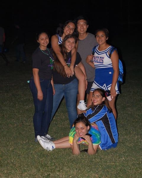 Homecoming Bonfire & Senior Blessing, October 6, 2016.