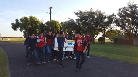 “Drug Free & Bully Free” Walk, October 21, 2016.