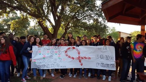 “Drug Free & Bully Free” Walk, October 21, 2016.