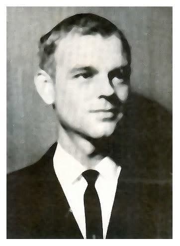 Robert C. Scott, choir director, in the 1964 Juntos.