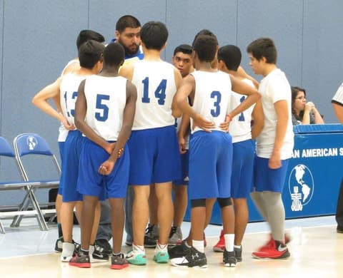Basketball vs. Faith Christian Academy, November 4, 2016.