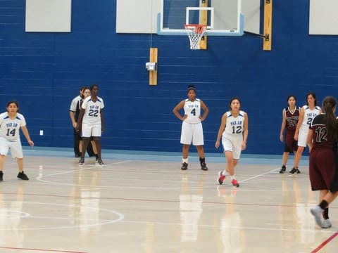 Basketball vs. Faith Christian Academy, November 4, 2016.