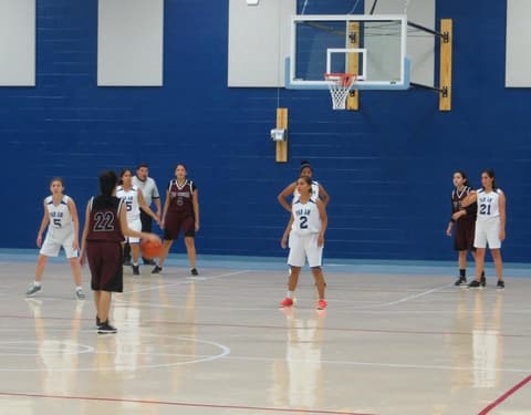 Basketball vs. Faith Christian Academy, November 4, 2016.