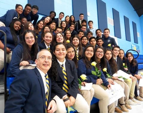 National Honor Society Induction Ceremony, December 2, 2016.