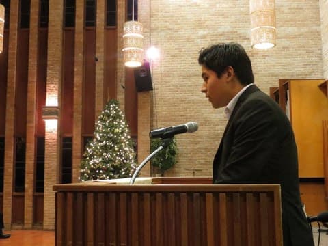 Candlelight Christmas Service and Christmas Party.