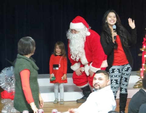 Candlelight Christmas Service and Christmas Party.