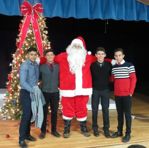 Candlelight Christmas Service and Christmas Party.