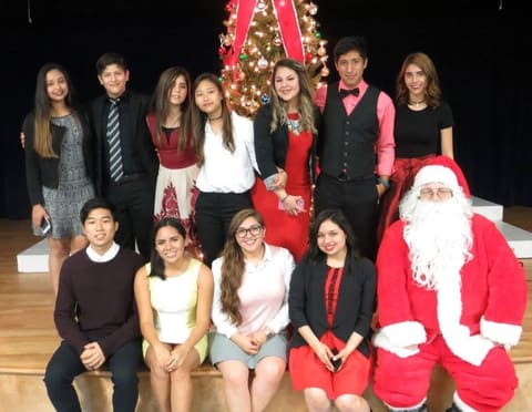 Candlelight Christmas Service and Christmas Party.