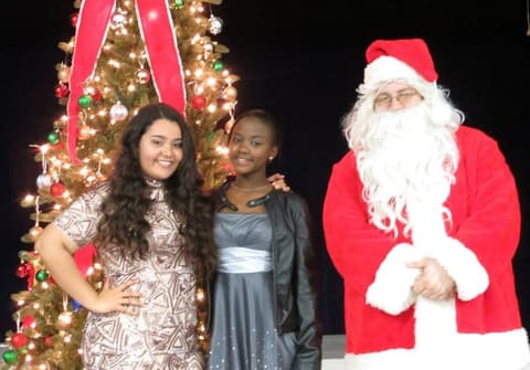 Candlelight Christmas Service and Christmas Party.