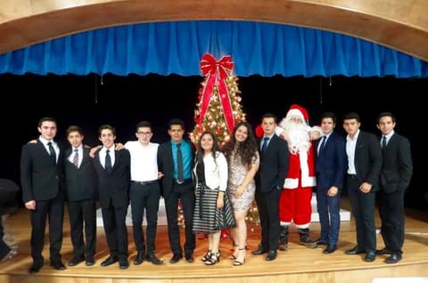 Candlelight Christmas Service and Christmas Party.