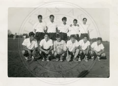 Athletic team, spring 1953.
