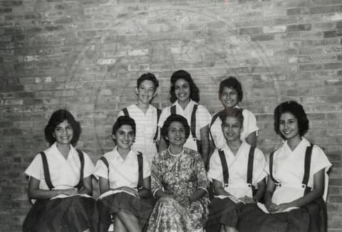 Chapel choir.