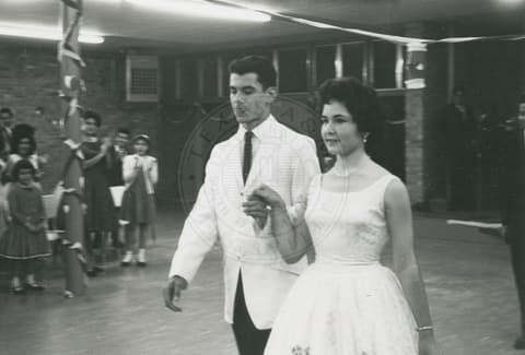 Prom King and Queen.