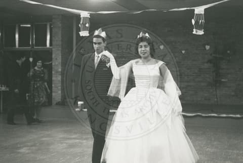 Prom King and Queen.