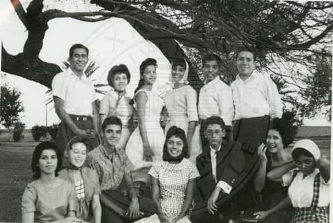 School classmates.