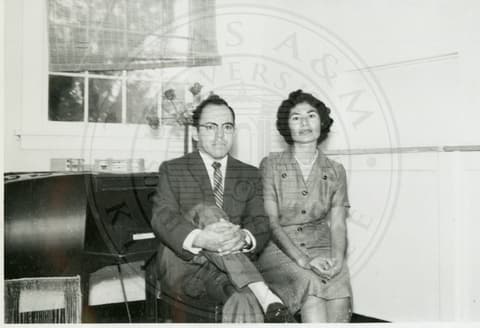 Unknown couple.