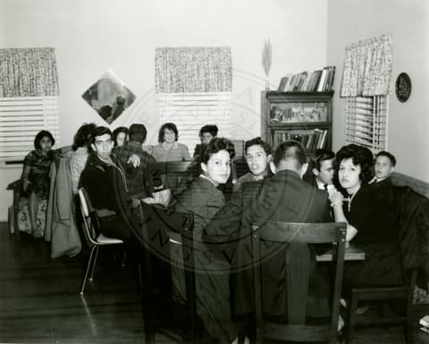 Students in class.