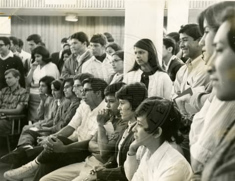 Students in class.