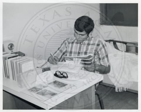 Dorm life: Enrique Padilla, 1968.