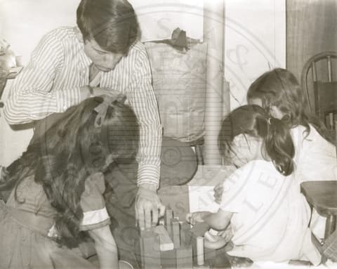 A faculty member with small children, 1971.