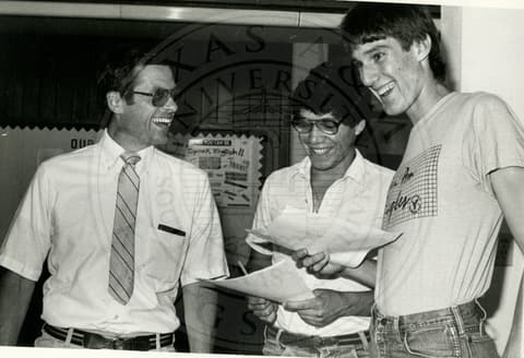 Dr. Gifford with Sergio Peñaloza and Brooks Webb.