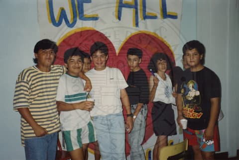 A party, 1990.